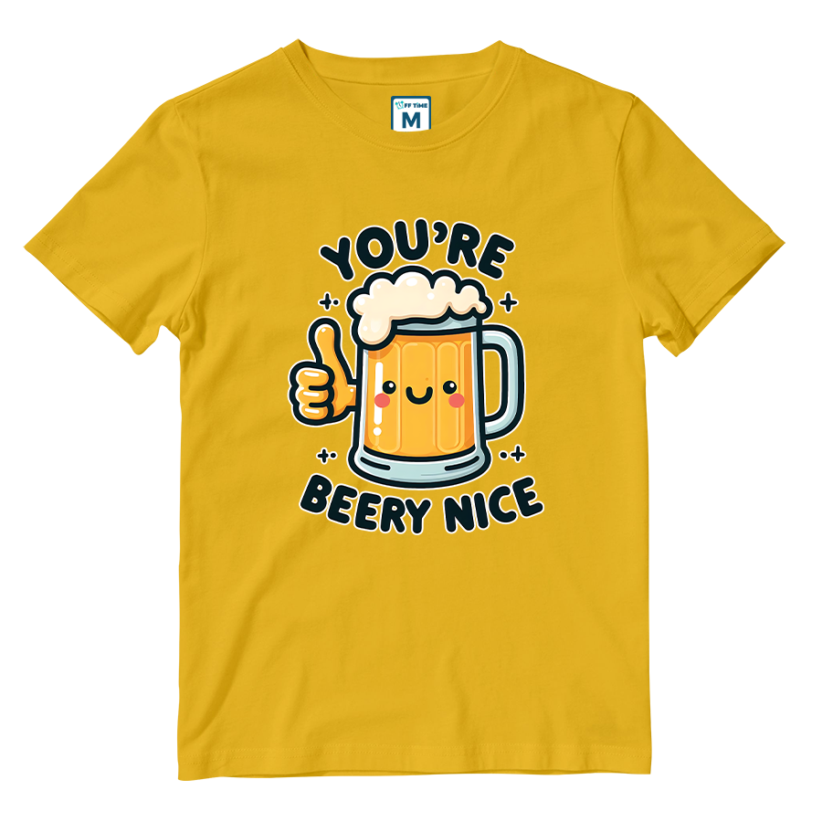 Cotton Shirt: Beery Nice