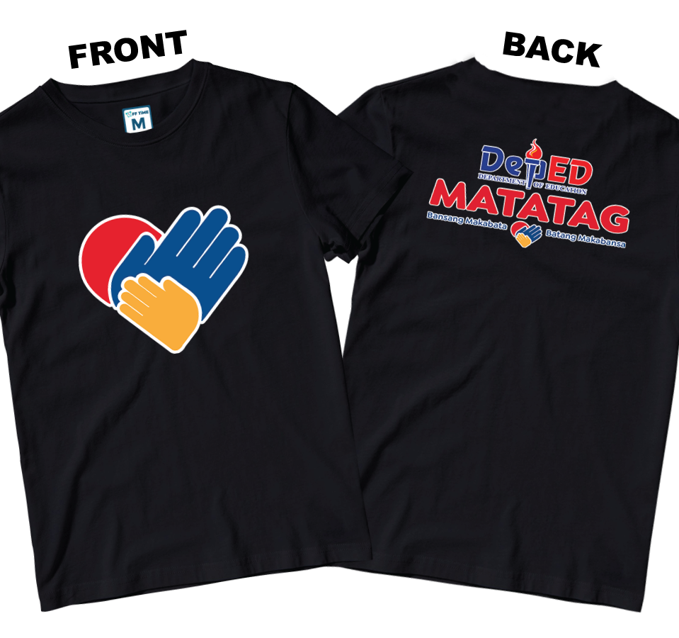Cotton Shirt: Big Heart DepEd (Front and Back)
