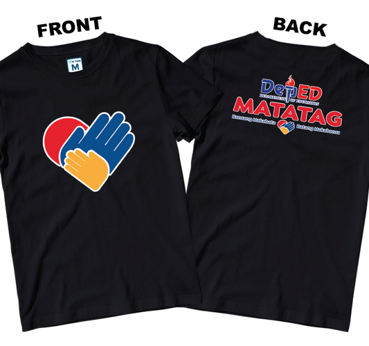 Cotton Shirt: Big Heart DepEd (Front and Back)