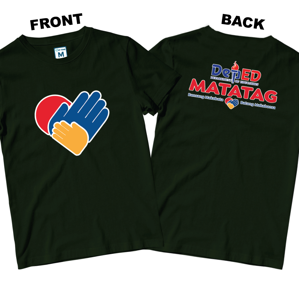 Cotton Shirt: Big Heart DepEd (Front and Back)