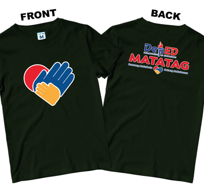 Cotton Shirt: Big Heart DepEd (Front and Back)