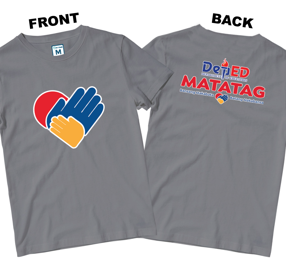 Cotton Shirt: Big Heart DepEd (Front and Back)