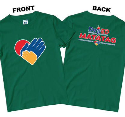 Cotton Shirt: Big Heart DepEd (Front and Back)