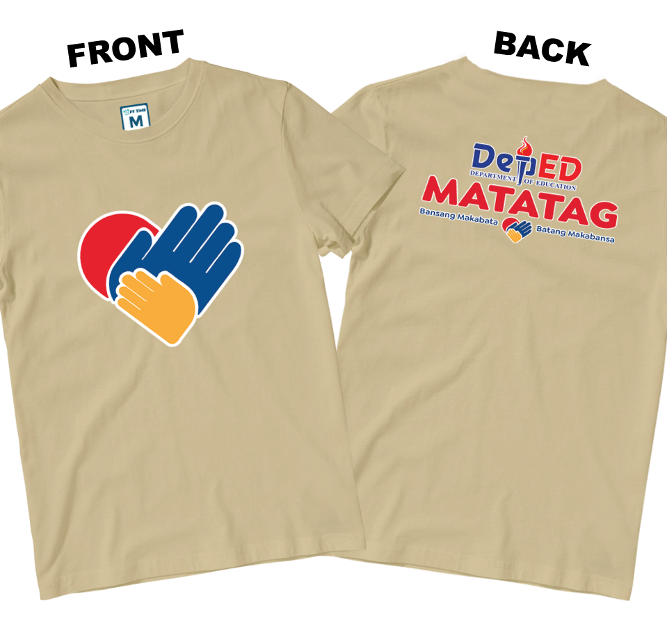 Cotton Shirt: Big Heart DepEd (Front and Back)