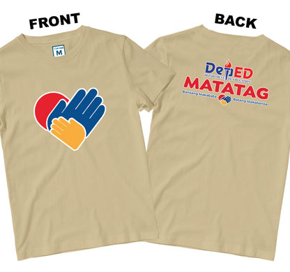 Cotton Shirt: Big Heart DepEd (Front and Back)