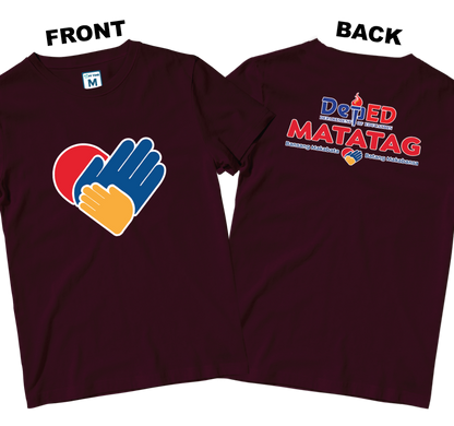 Cotton Shirt: Big Heart DepEd (Front and Back)