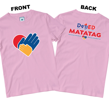 Cotton Shirt: Big Heart DepEd (Front and Back)