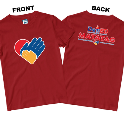 Cotton Shirt: Big Heart DepEd (Front and Back)