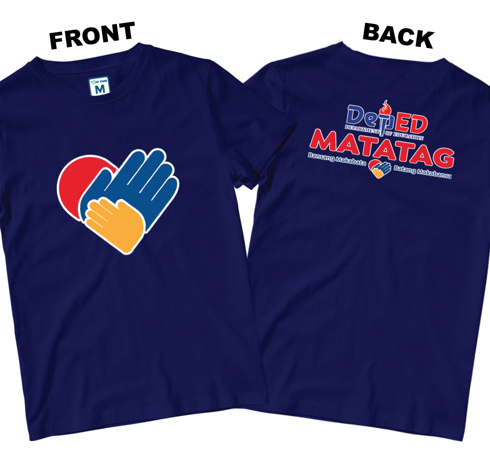 Cotton Shirt: Big Heart DepEd (Front and Back)