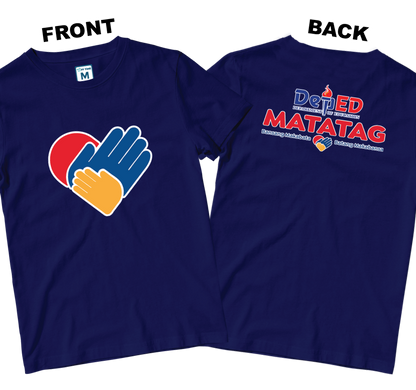 Cotton Shirt: Big Heart DepEd (Front and Back)