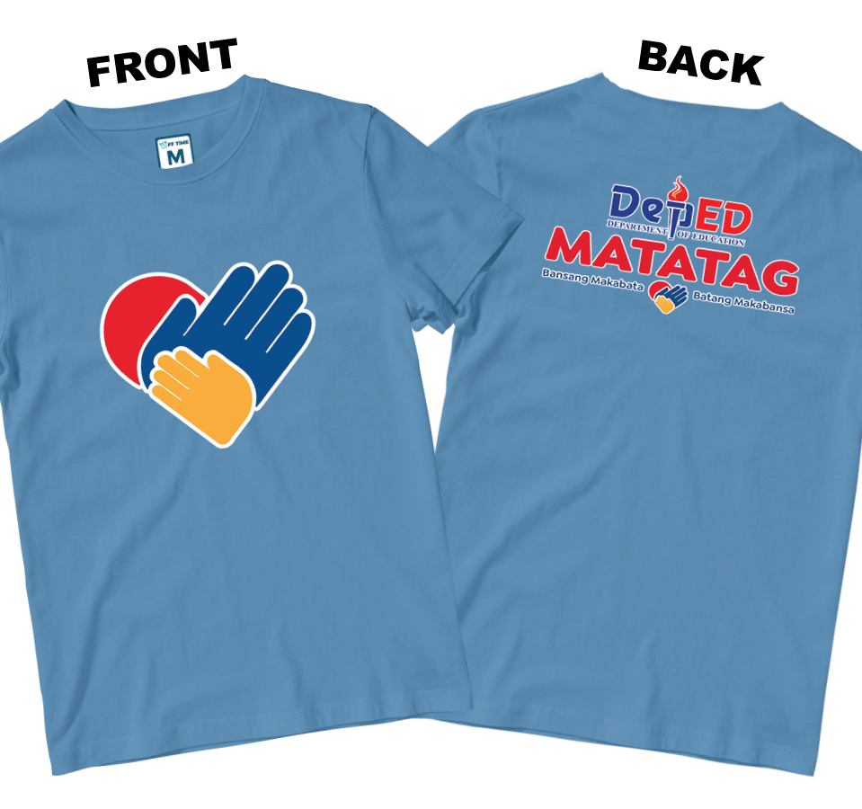 Cotton Shirt: Big Heart DepEd (Front and Back)
