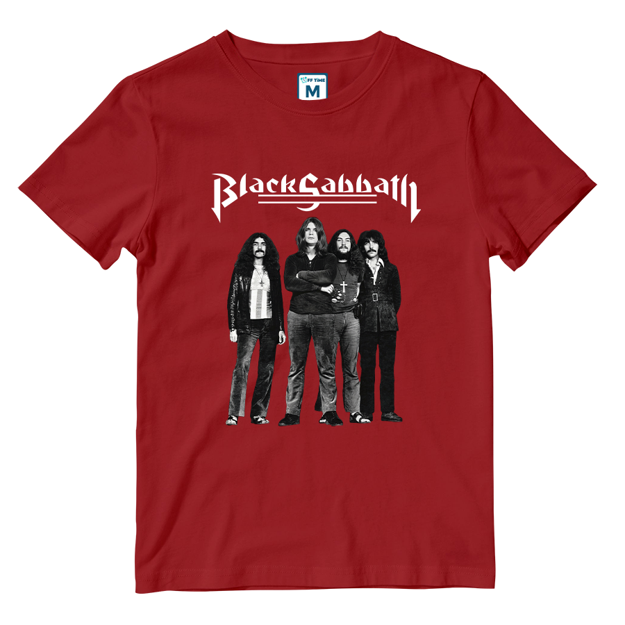 Cotton Shirt: Black Sabbath Group