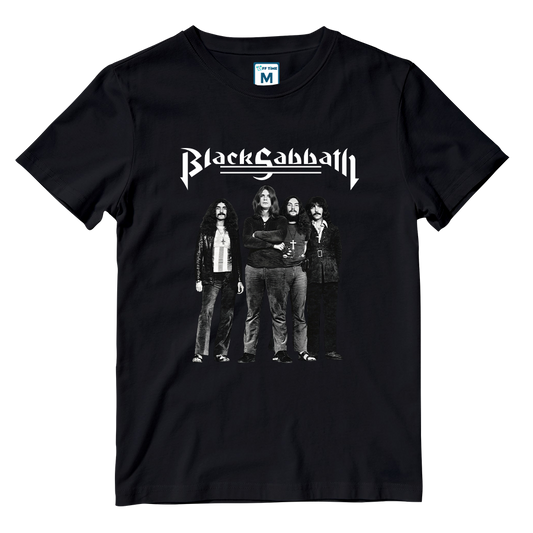 Cotton Shirt: Black Sabbath Group