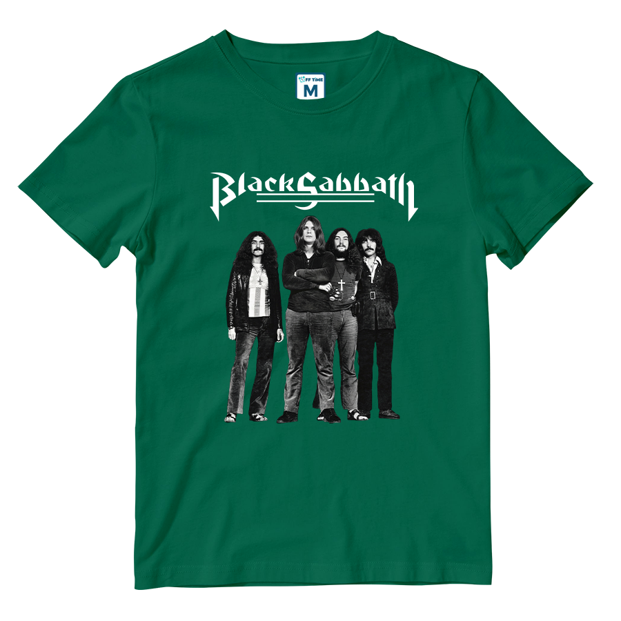 Cotton Shirt: Black Sabbath Group