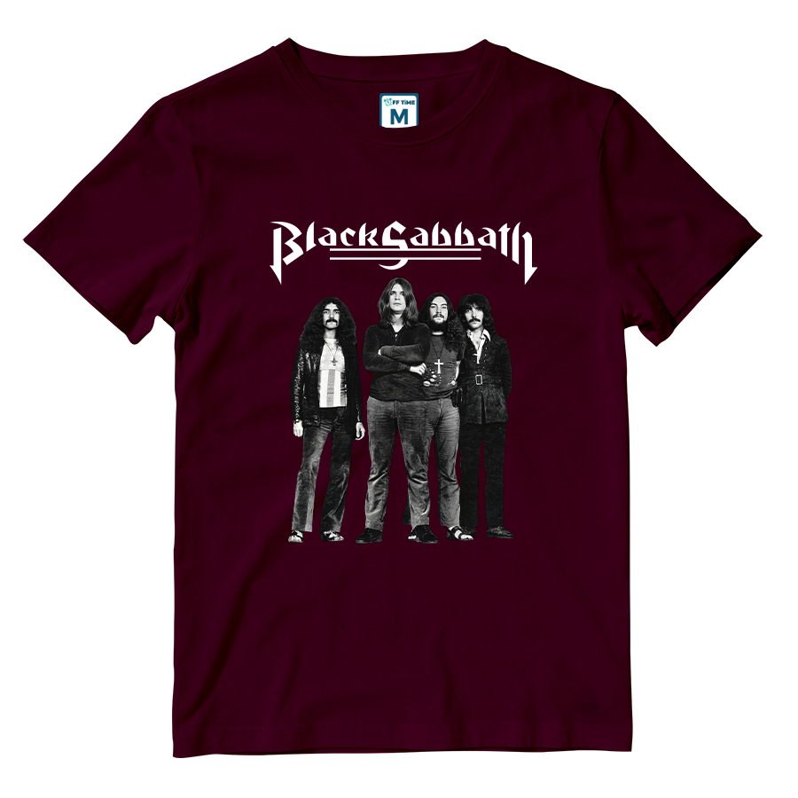 Cotton Shirt: Black Sabbath Group