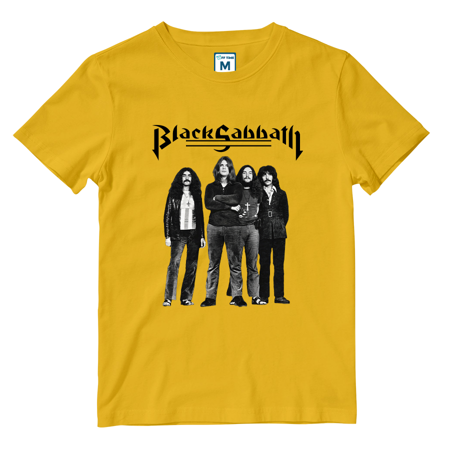 Cotton Shirt: Black Sabbath Group