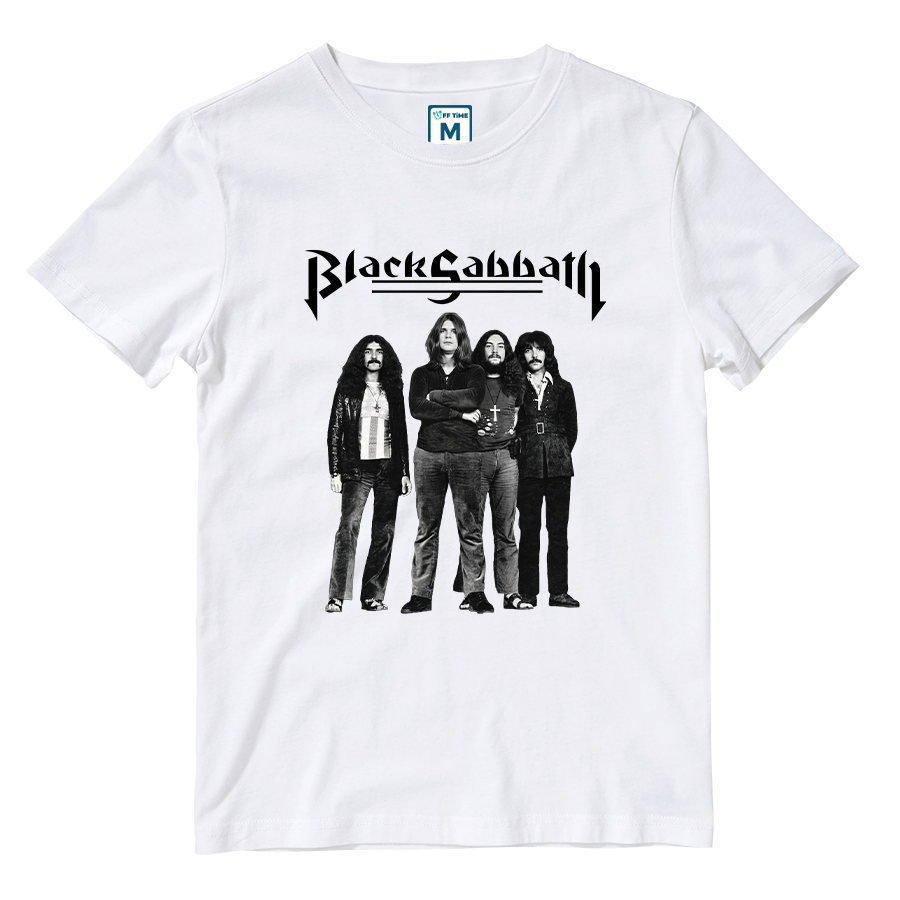 Cotton Shirt: Black Sabbath Group