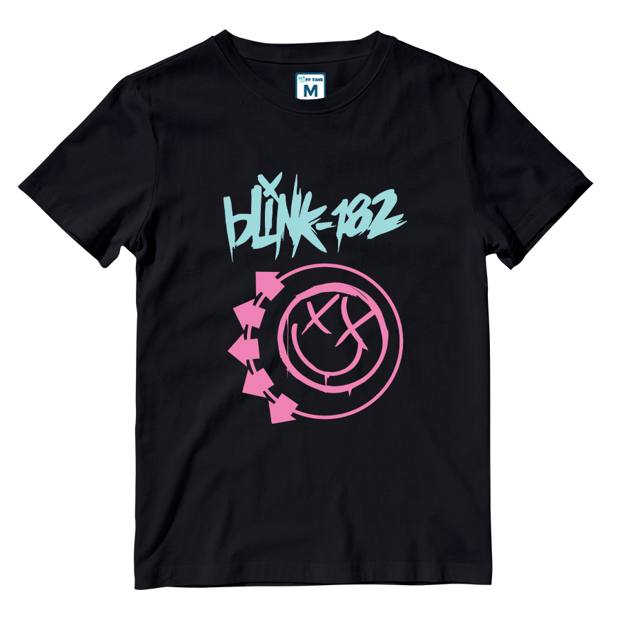 Cotton Shirt: Blink 182 Logo