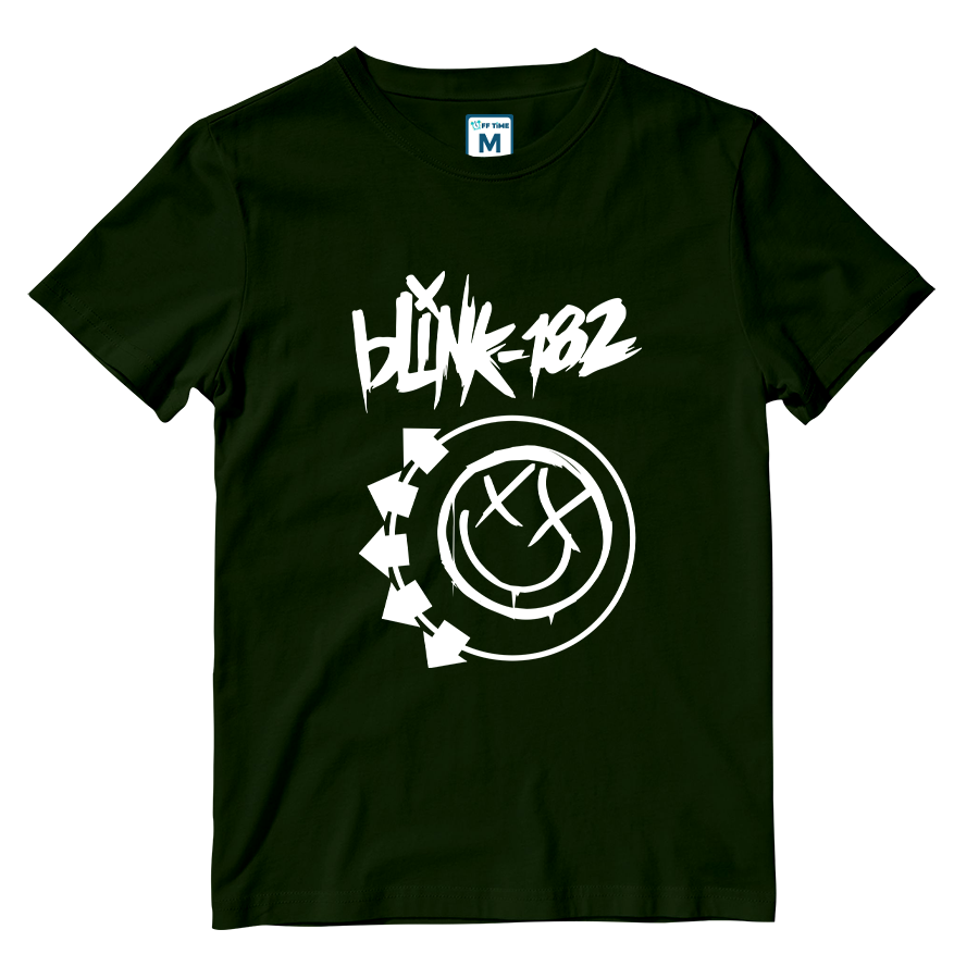 Cotton Shirt: Blink 182 Logo