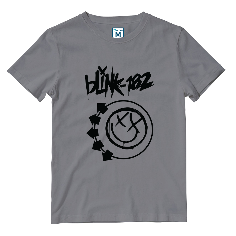 Cotton Shirt: Blink 182 Logo
