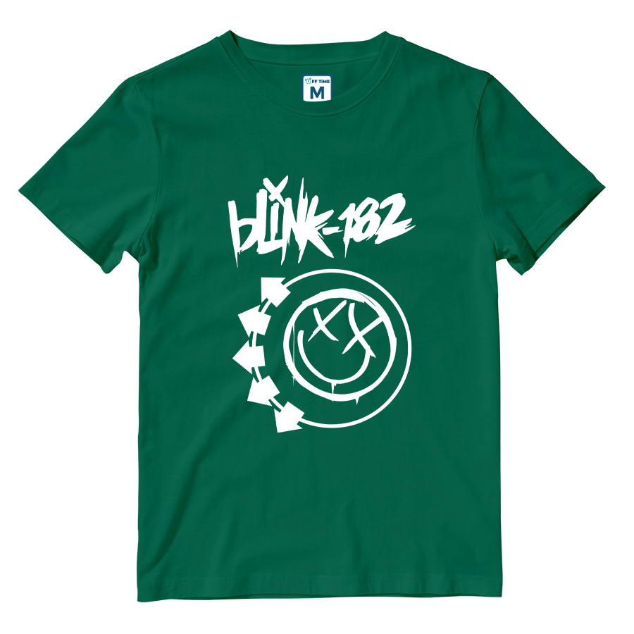 Cotton Shirt: Blink 182 Logo