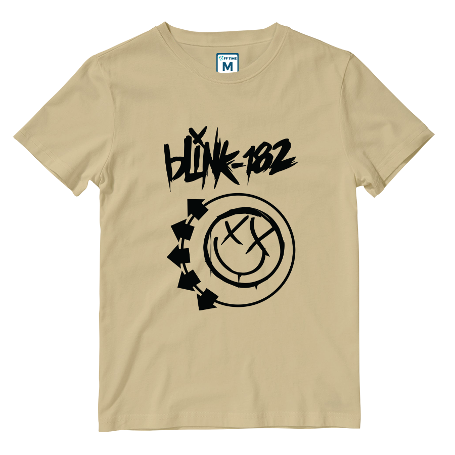 Cotton Shirt: Blink 182 Logo