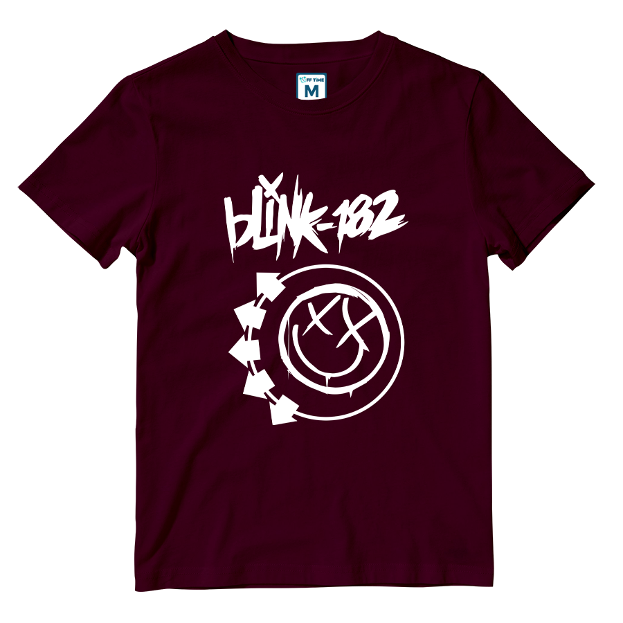 Cotton Shirt: Blink 182 Logo