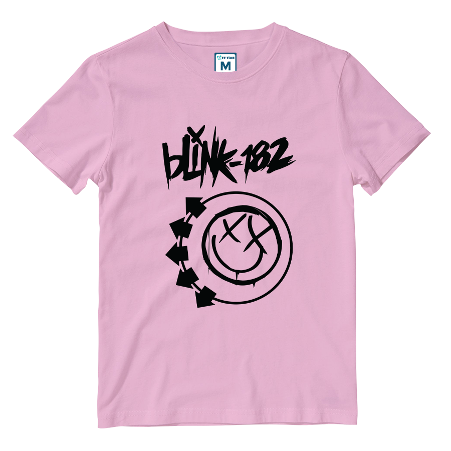 Cotton Shirt: Blink 182 Logo