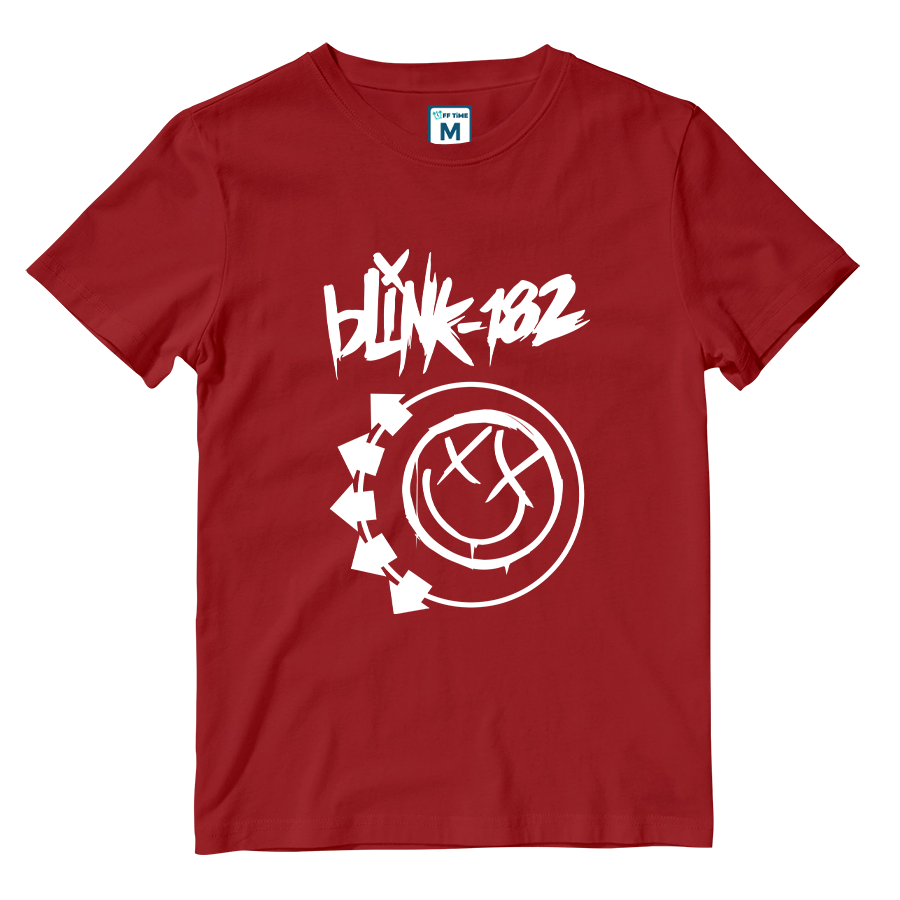 Cotton Shirt: Blink 182 Logo