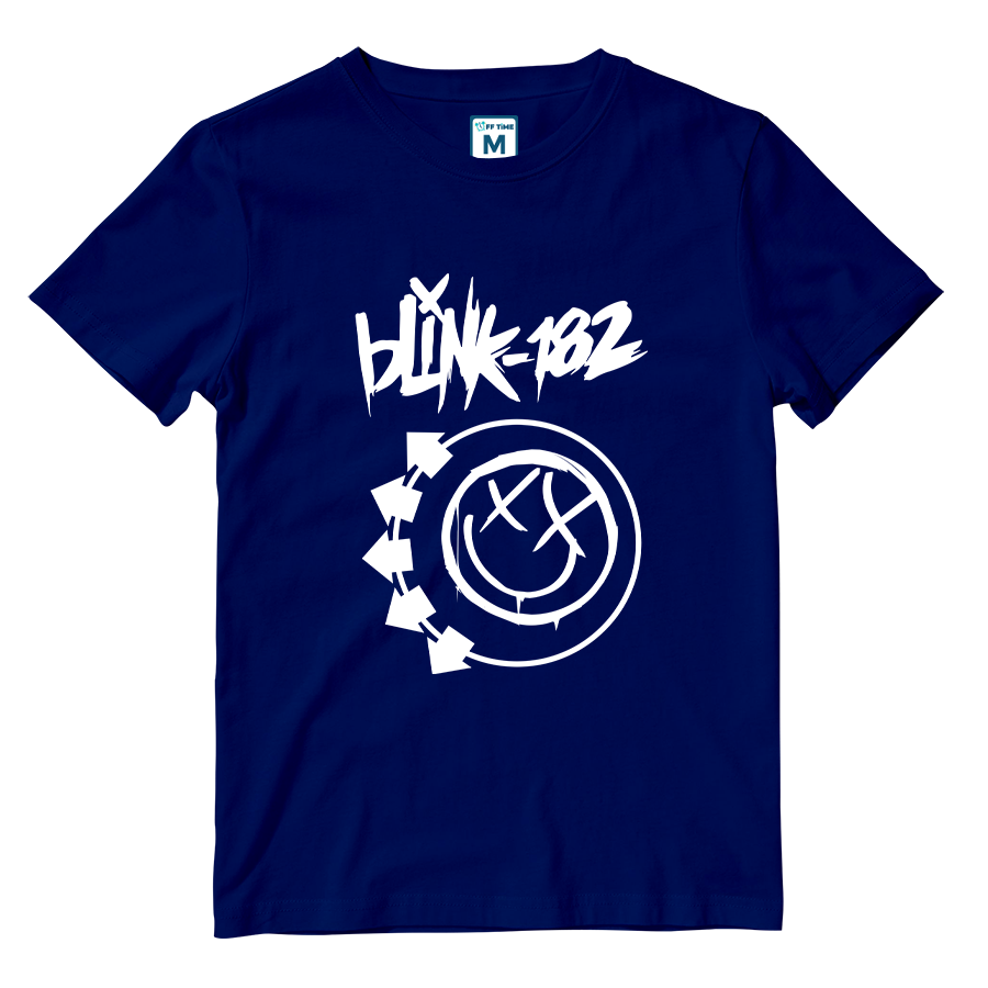 Cotton Shirt: Blink 182 Logo