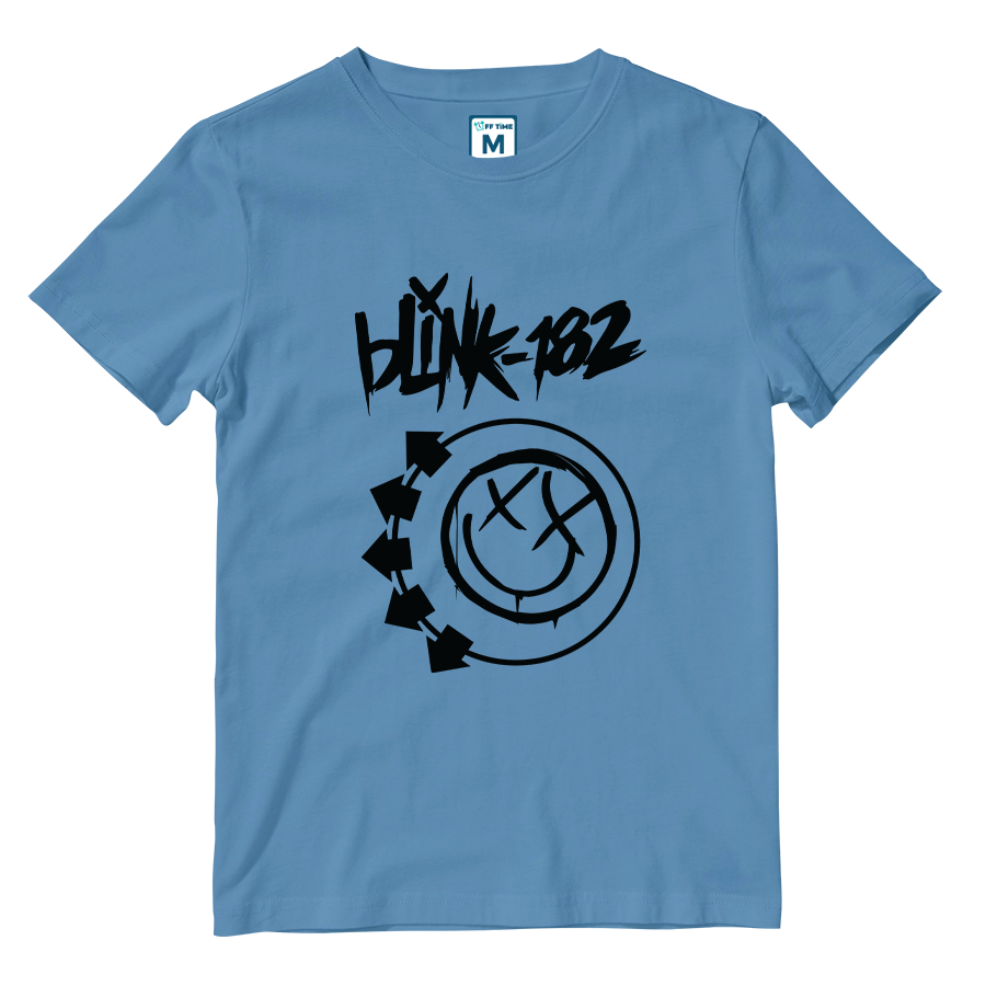 Cotton Shirt: Blink 182 Logo