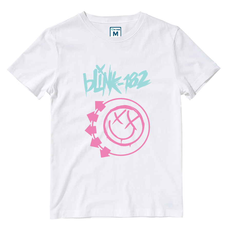 Cotton Shirt: Blink 182 Logo