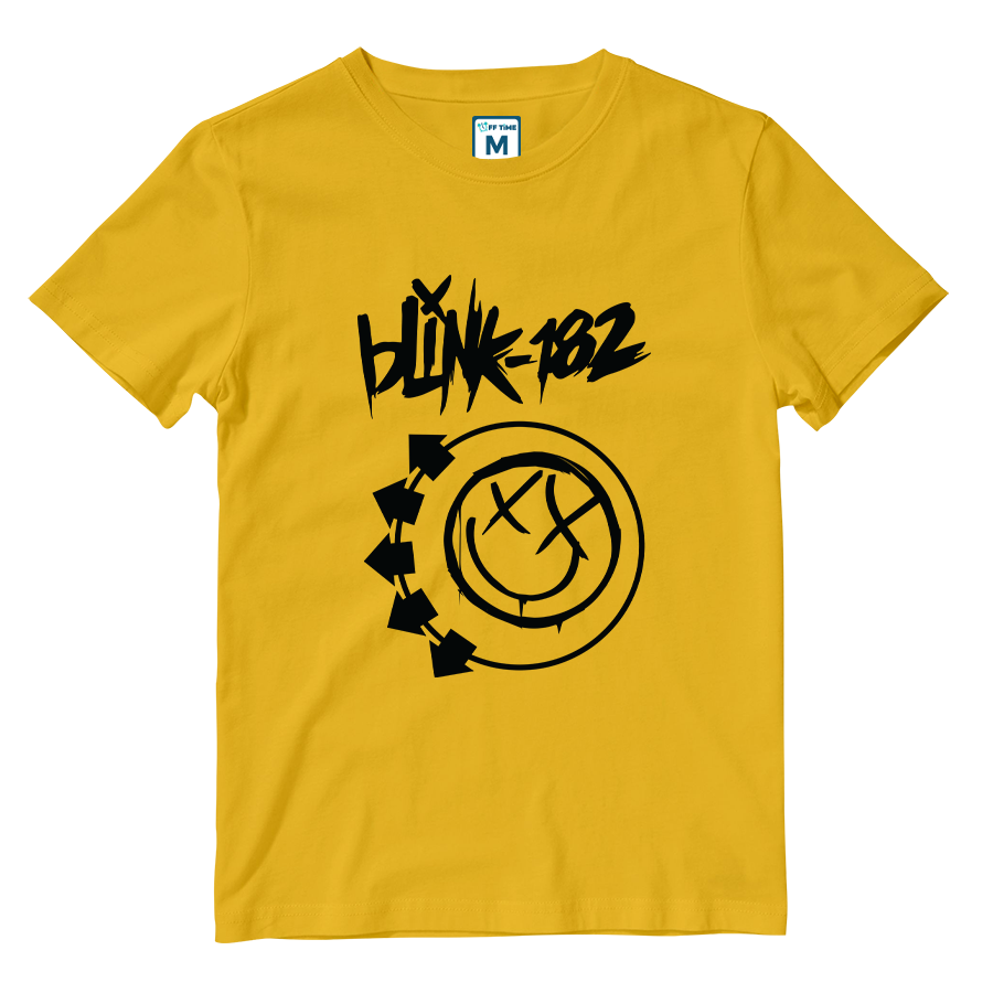 Cotton Shirt: Blink 182 Logo