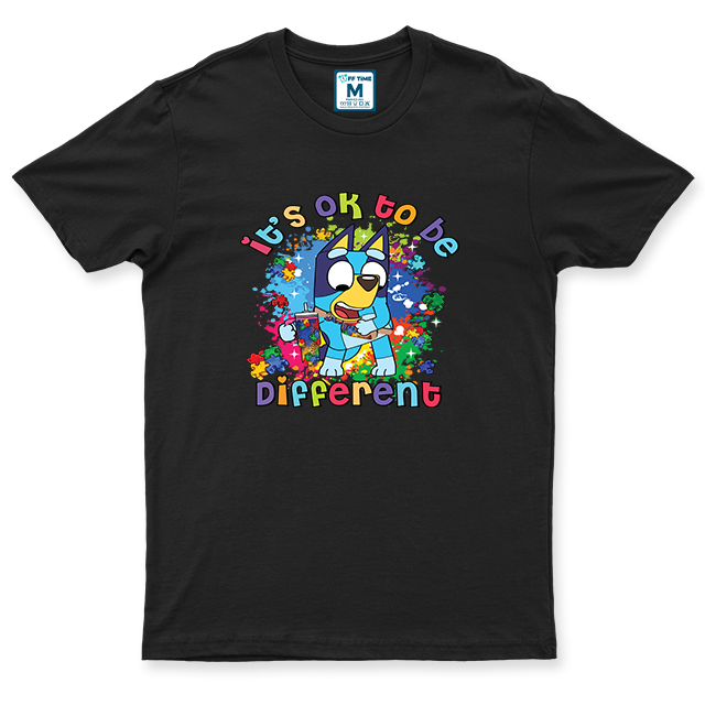 C.Spandex Shirt: Bluey Be Different
