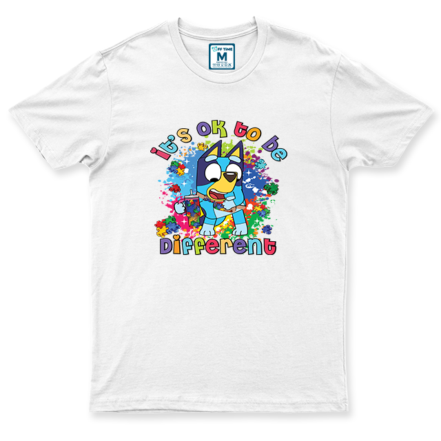 C.Spandex Shirt: Bluey Be Different