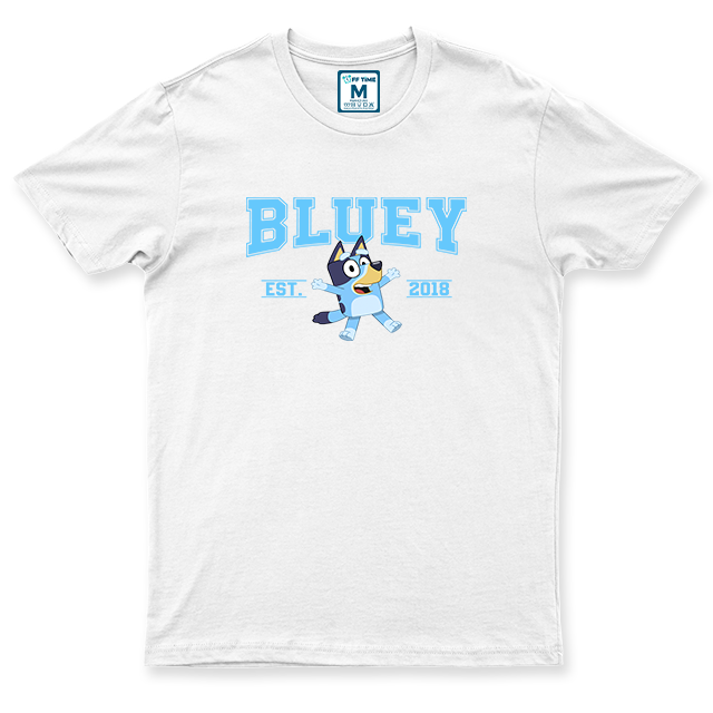 C.Spandex Shirt: Bluey Est 2018