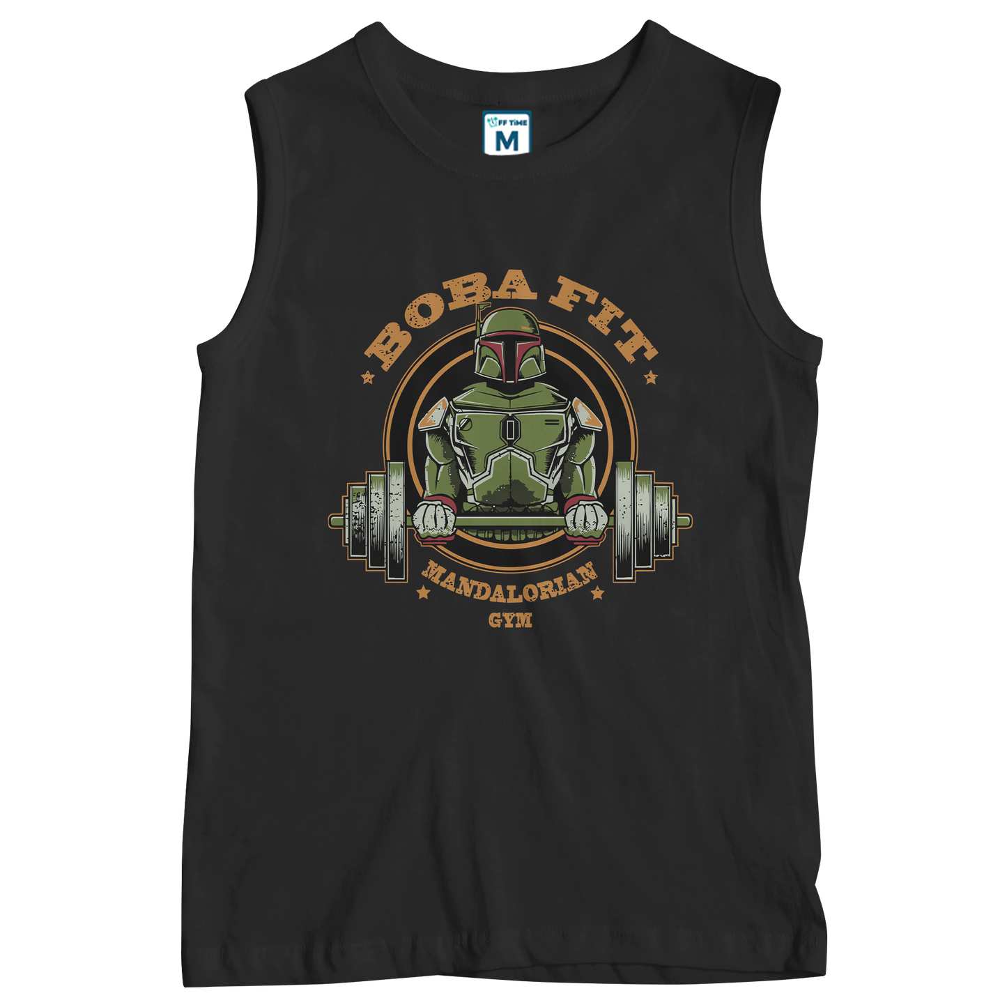 Sleeveless Drifit Shirt: Boba Fit