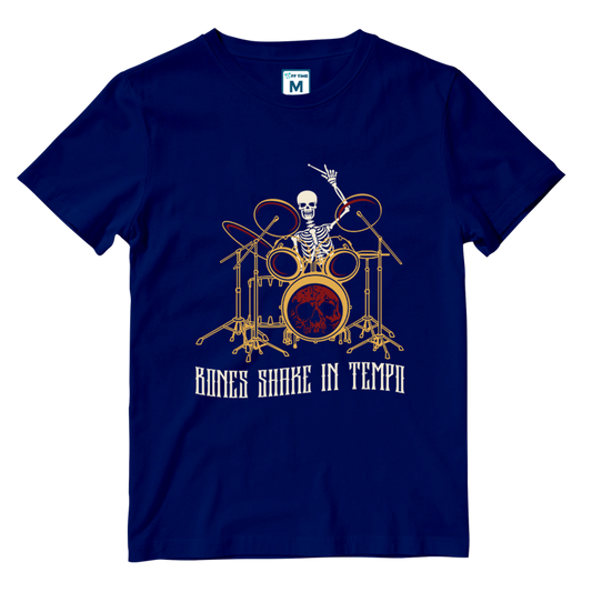 Cotton Shirt: Bones Shake In Tempo