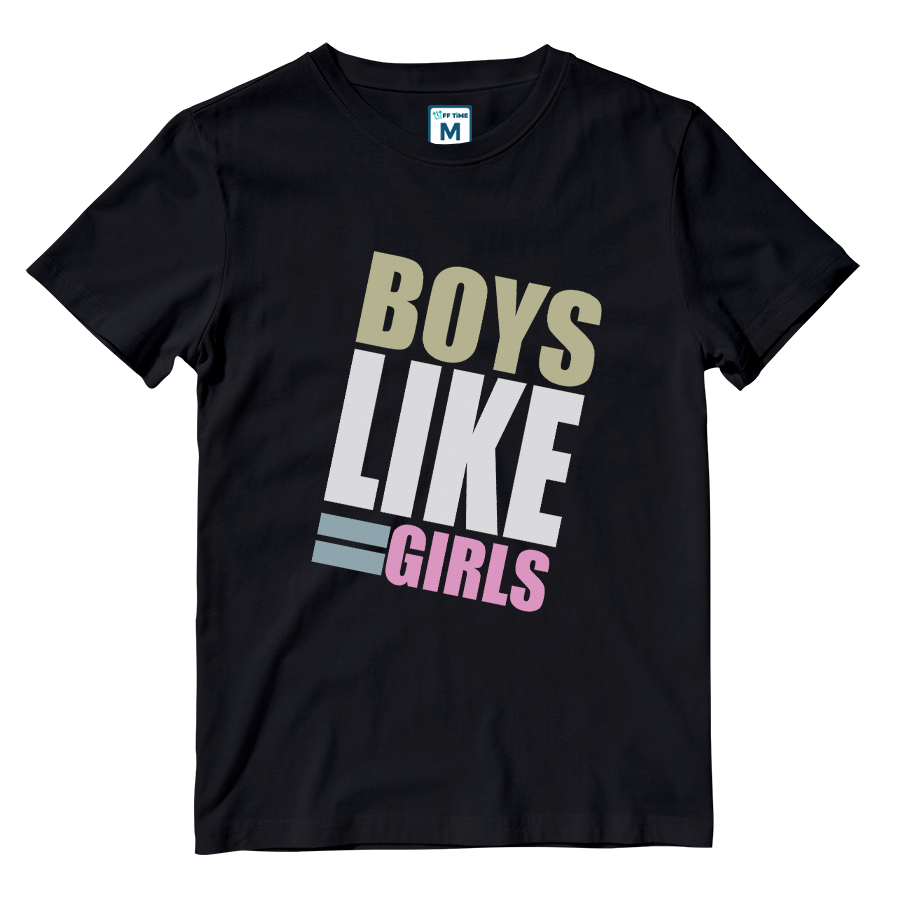Cotton Shirt: BoysLikeGirls Multi