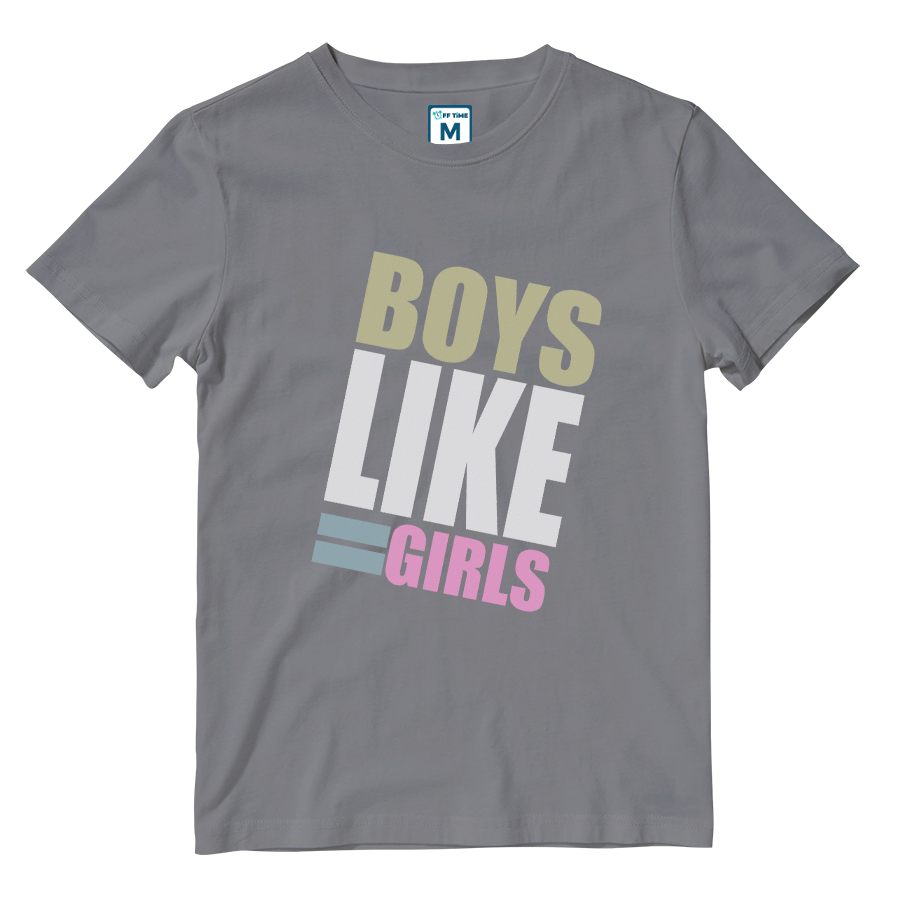 Cotton Shirt: BoysLikeGirls Multi