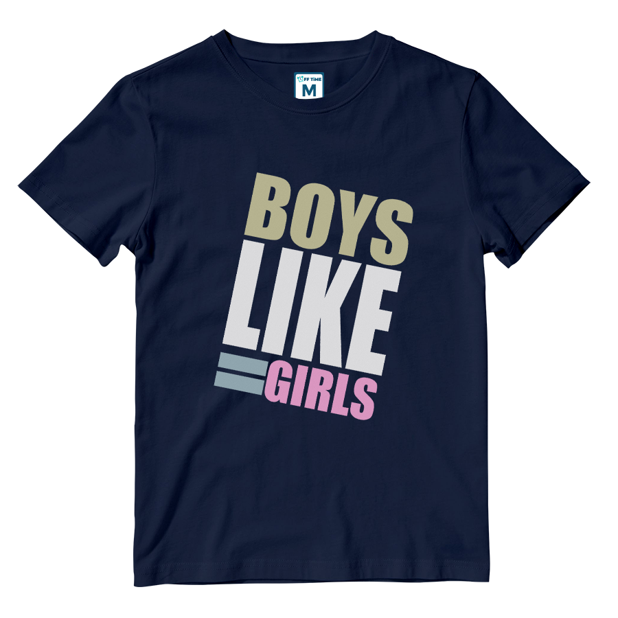 Cotton Shirt: BoysLikeGirls Multi