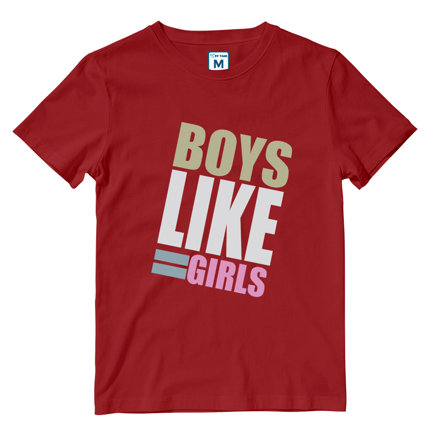 Cotton Shirt: BoysLikeGirls Multi