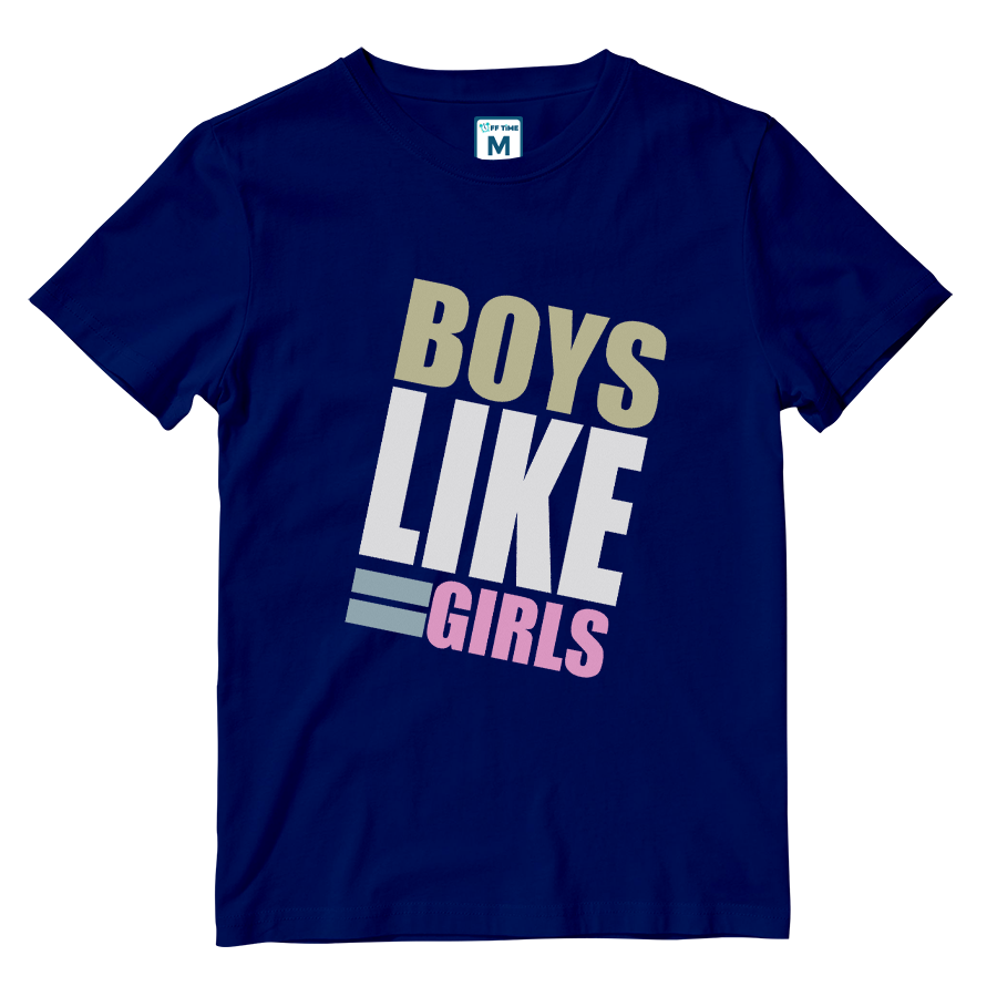 Cotton Shirt: BoysLikeGirls Multi