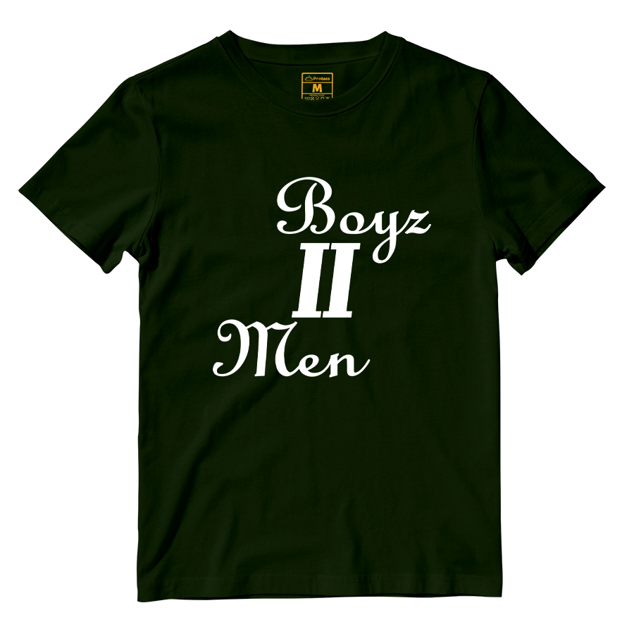 Cotton Shirt: Boyz II Men Big Logo
