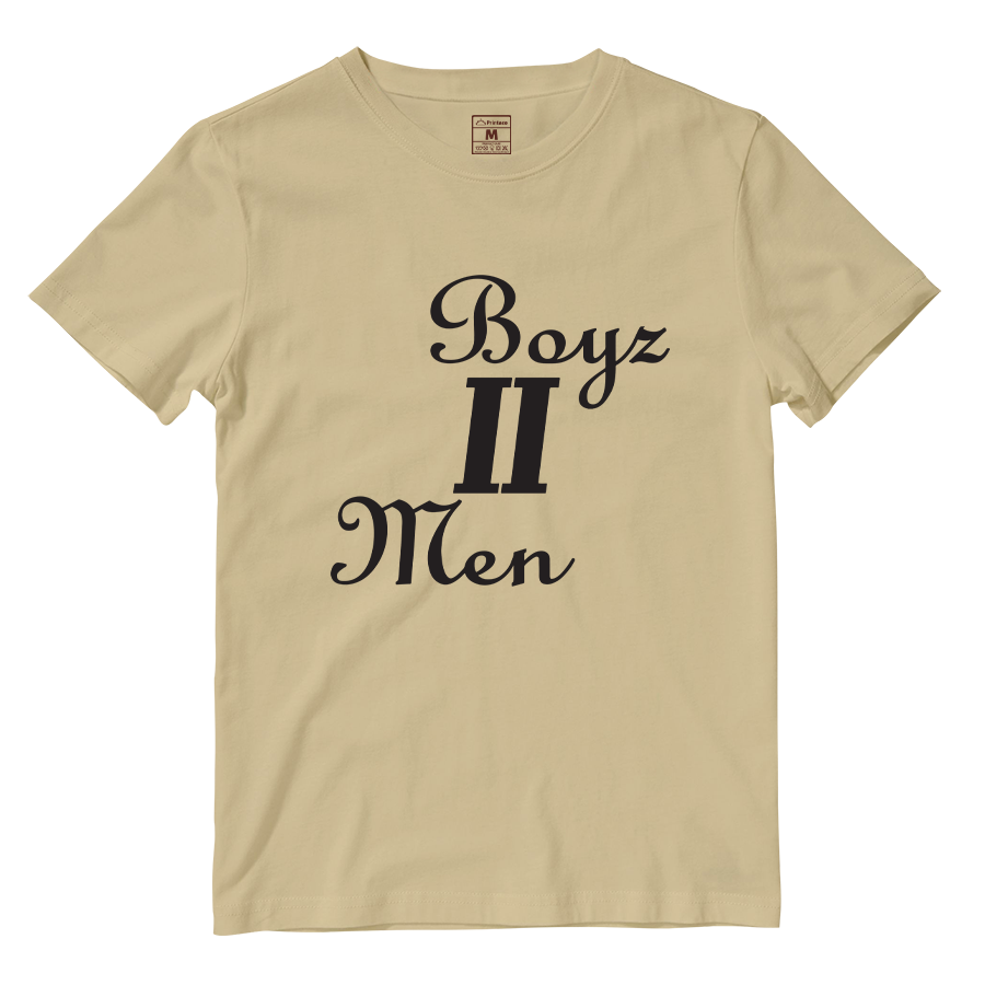 Cotton Shirt: Boyz II Men Big Logo