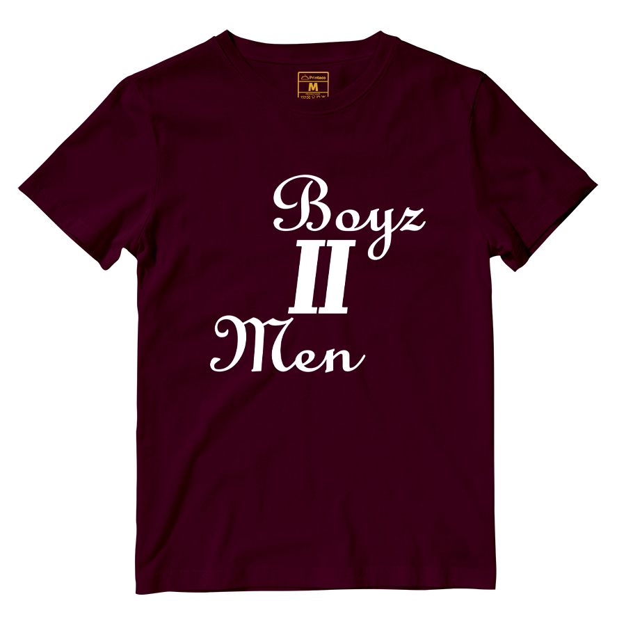 Cotton Shirt: Boyz II Men Big Logo