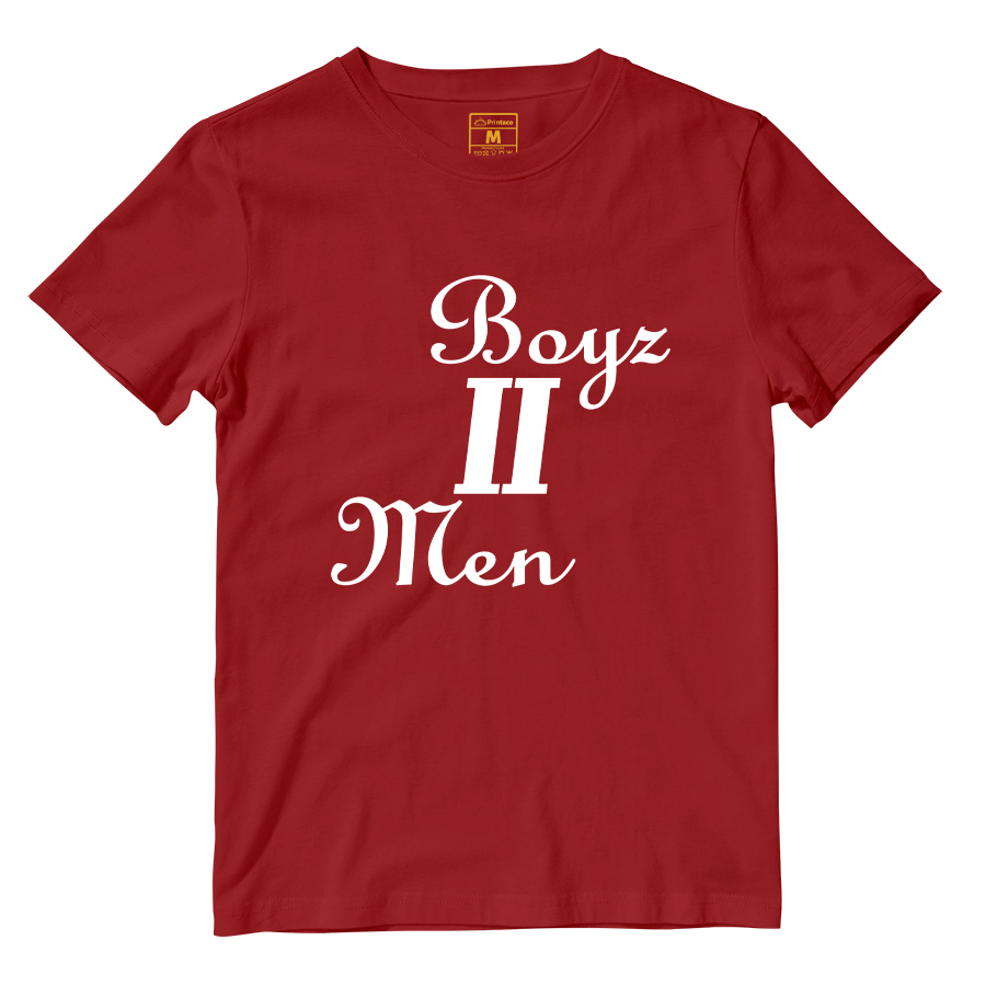 Cotton Shirt: Boyz II Men Big Logo