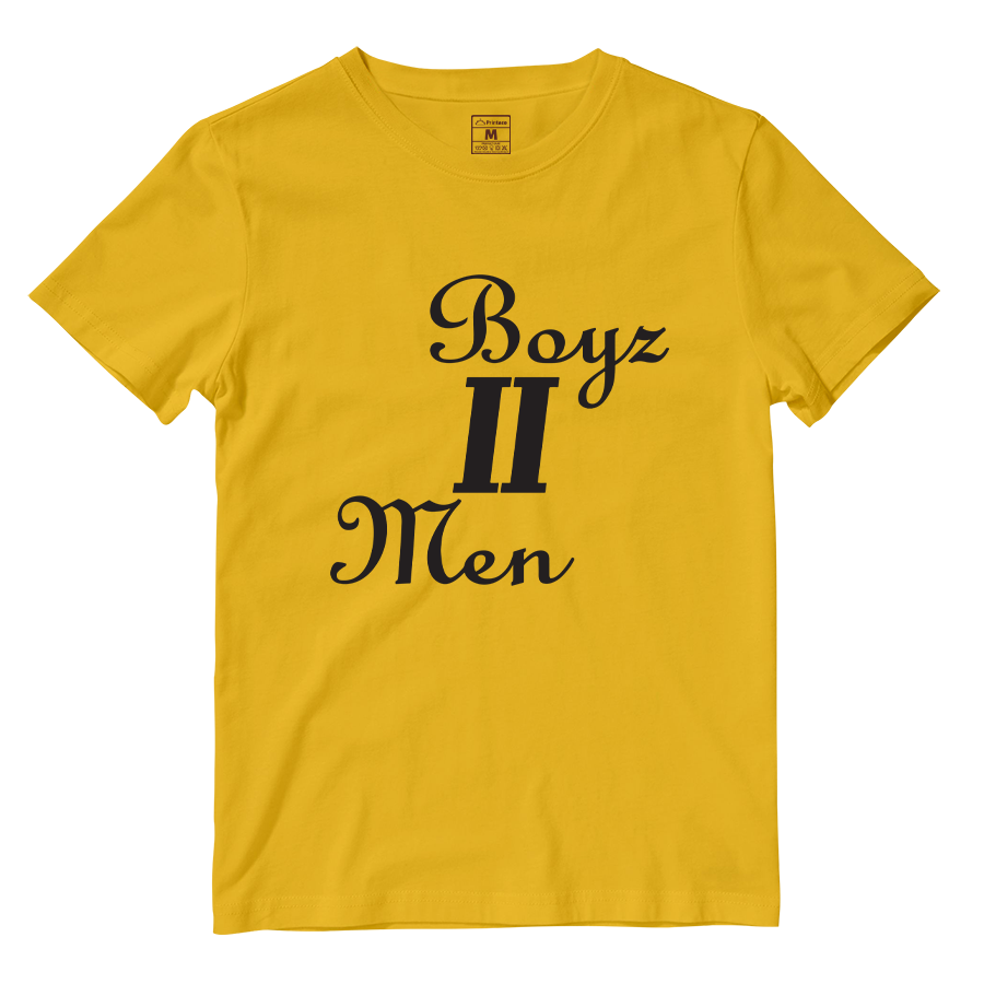 Cotton Shirt: Boyz II Men Big Logo
