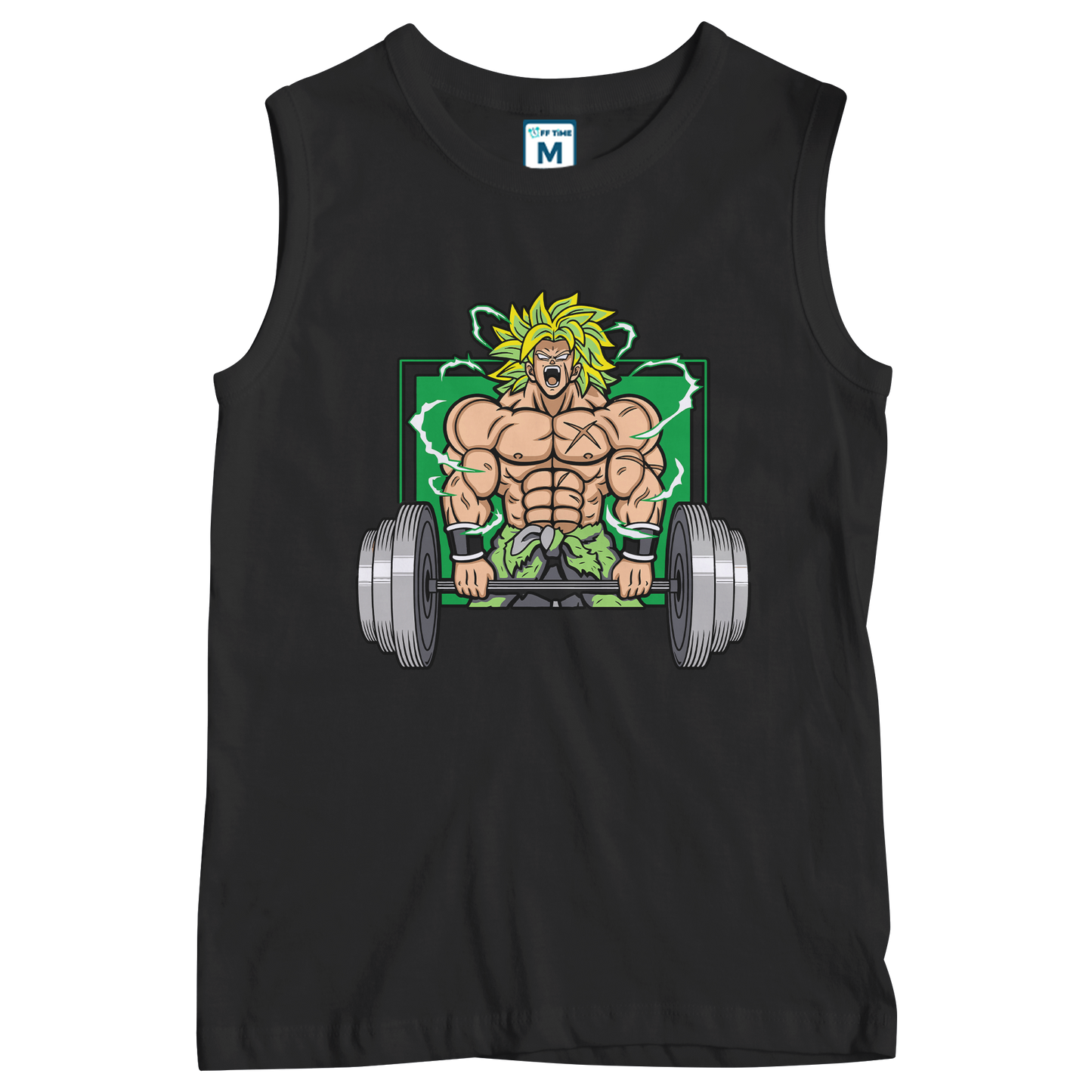Sleeveless Drifit Shirt: Broly Gym