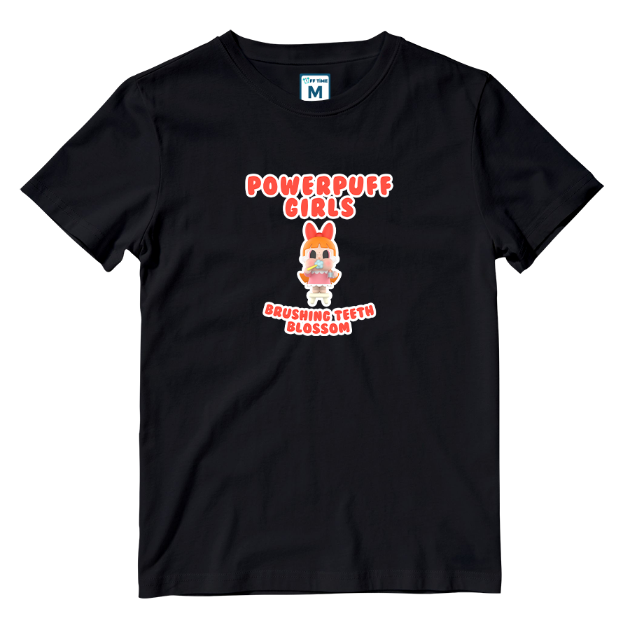 Cotton Shirt: Brushing Teeth Blossom